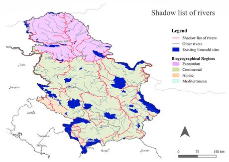 Poziv na uključivanje novih reka u Emerald mrežu na Zapadnom Balkanu