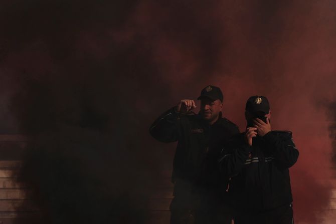 Albanija Tirana opozicija protest