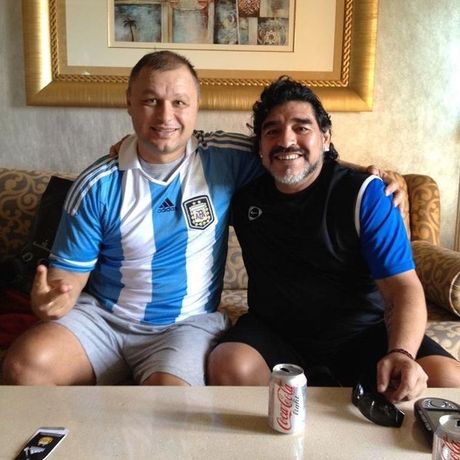 Marjan Vajda, Dijego Maradona