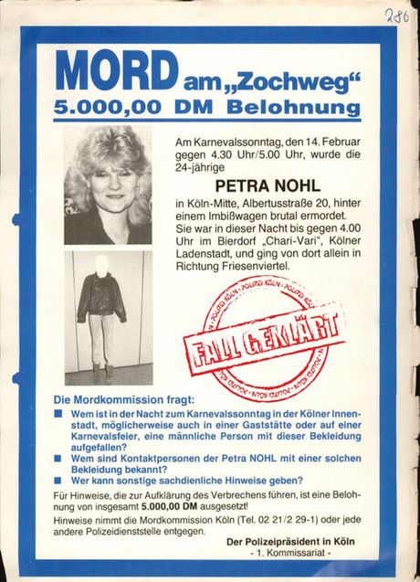 Petra Nohl Nemačka Keln ubistvo