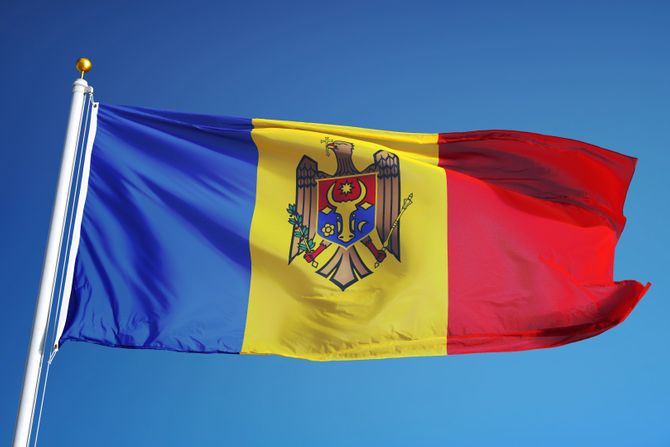 Zastava Moldavije Moldavija, flag of Moldova