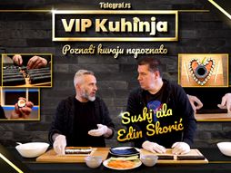 VIP kuvanje Sale i Edin Sushi