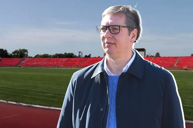 Vucic Stadion Čika Dača, Fudbalski stadion, FK Radnički Kragujevac