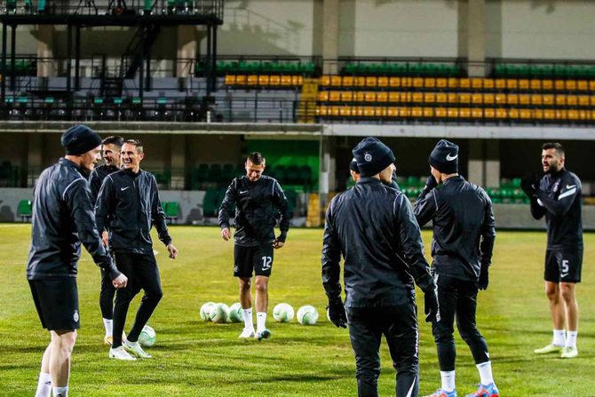 FK Partizan, FK Šerif Tiraspolj, trening