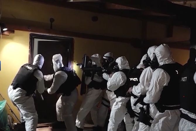 UKP upada u laboratoriju droge UKP upada u laboratoriju droge