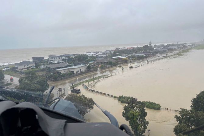 Novi Zeland, ciklon Gabrijel