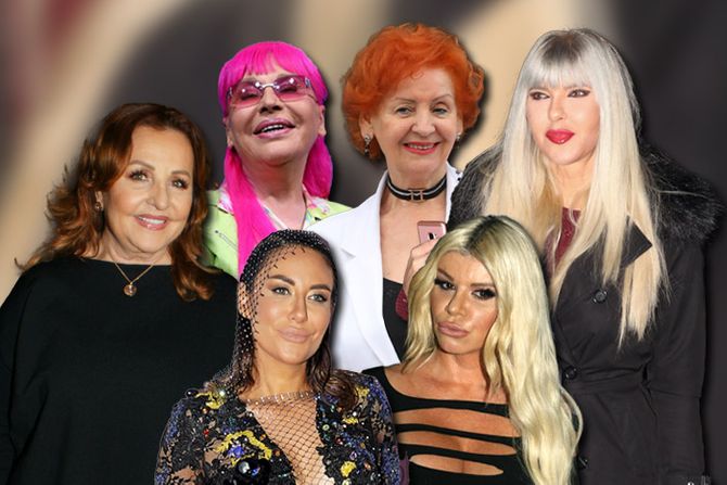 Ana Bekuta, Jasna Milenković Jami, Dara Bubamara,  Lepa Lukić, Ana Nikolić, Zorica Brunclik