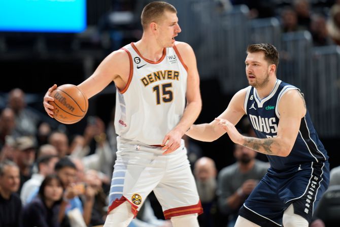 Nikola Jokić i Luka Dončić Nikola Jokić i Luka Dončić