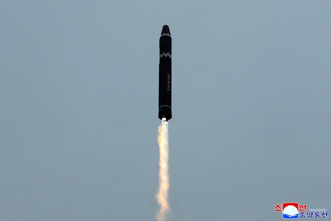 severna koreja rakete