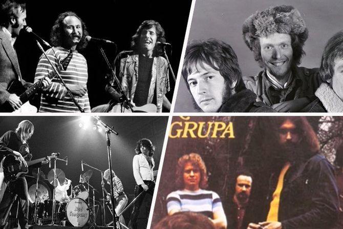 Crosby, Stills and Nash, grupa Cream, Bad Company, Korni grupa