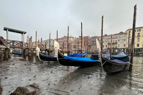 Venecija, presušili kanali