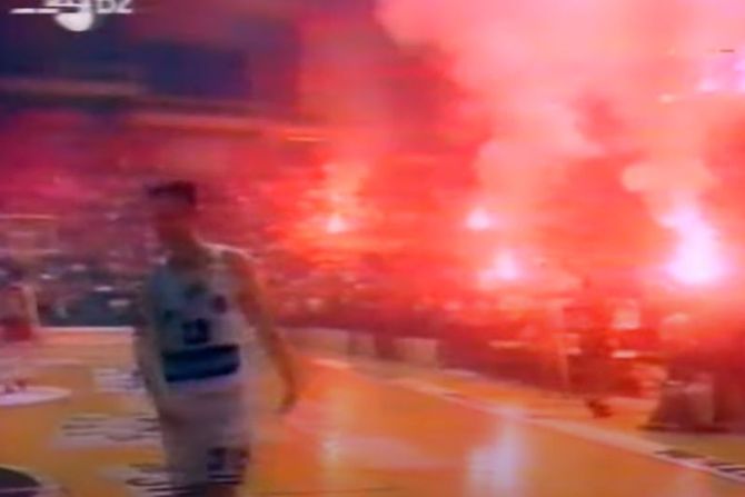 KK CRvena zvezda - KK Partizan 1993