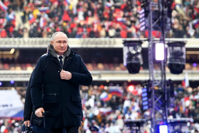 Vladimir Putin stadion Lužnjiki