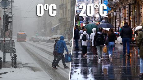 Beograd sneg kiša