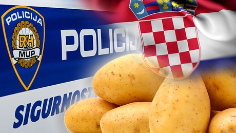 Hrvatska policija krompir