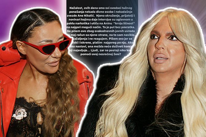 Ana Nikolić Jelena Karleuša Instagram Ana Nikolić Jelena Karleuša Instagram