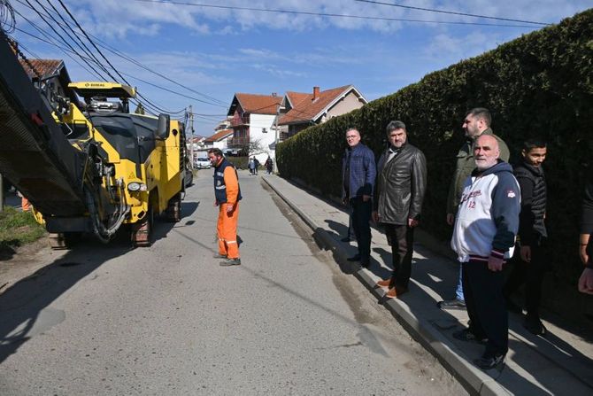 Rekonstrukcija Uzdinske ulice u Kotežu