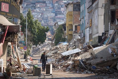 Turska, zemljotres, ruševine