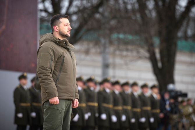 Volodimir Zelenski, godišnjica rata u Ukrajini