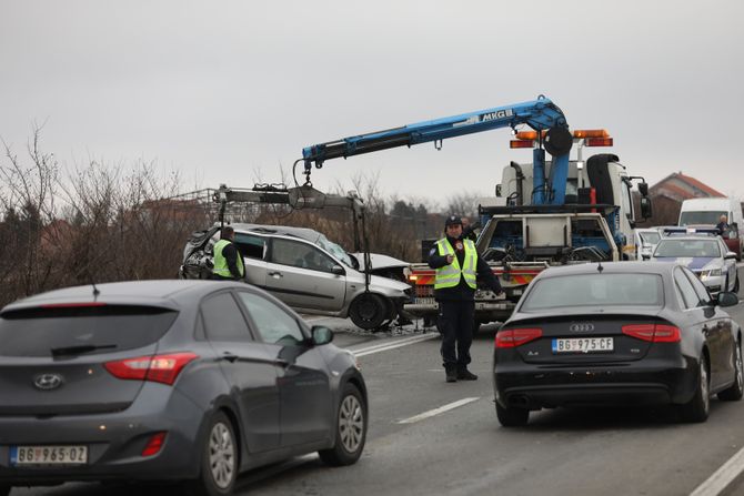 Saobraćajna nesreća Rušanj, Ibarska magistrala