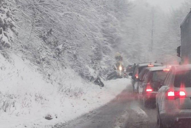 Auto sleteo kod Prijepolja