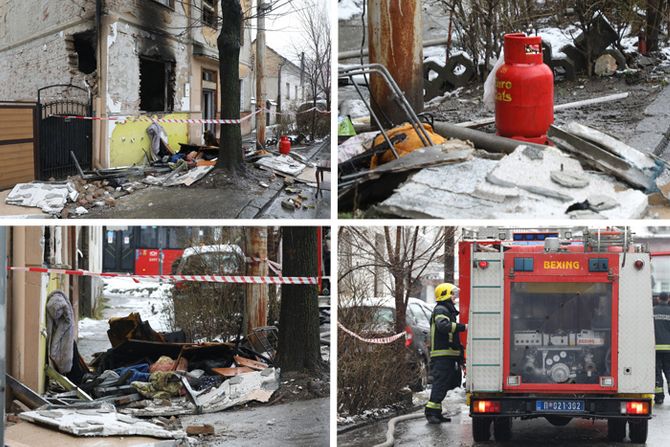 Eksplozija plinske boce, Zemun