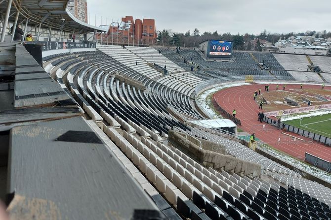 FK Partiza, Stadion, Humska