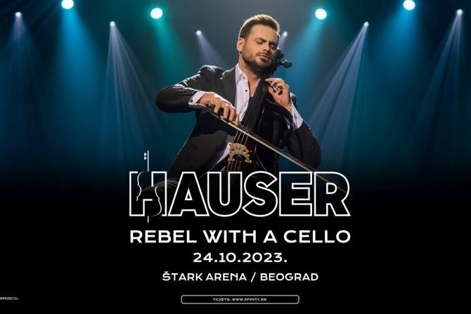 HAUSER koncert REBEL WITH A CELLO