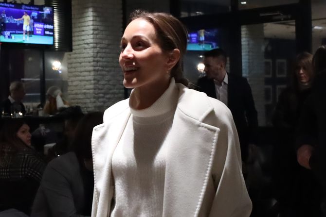 Jelena Đoković na premijeri Čeznem da vam kažem Jelena Đoković na premijeri Čeznem da vam kažem