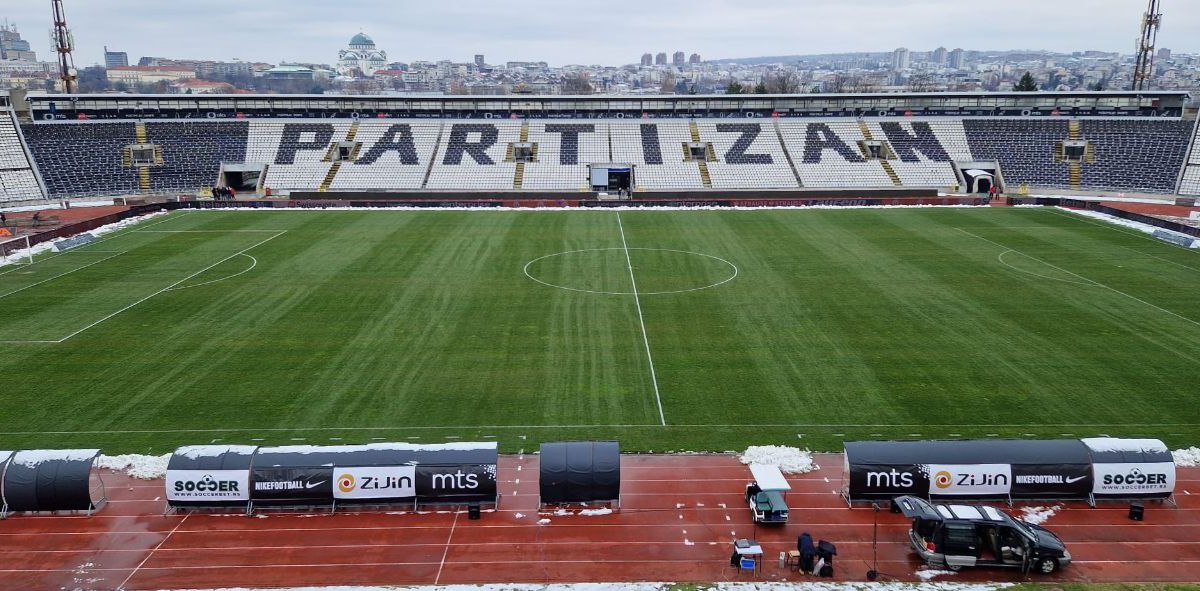 MEČ CENTAR: FK Radnički Niš - FK Partizan