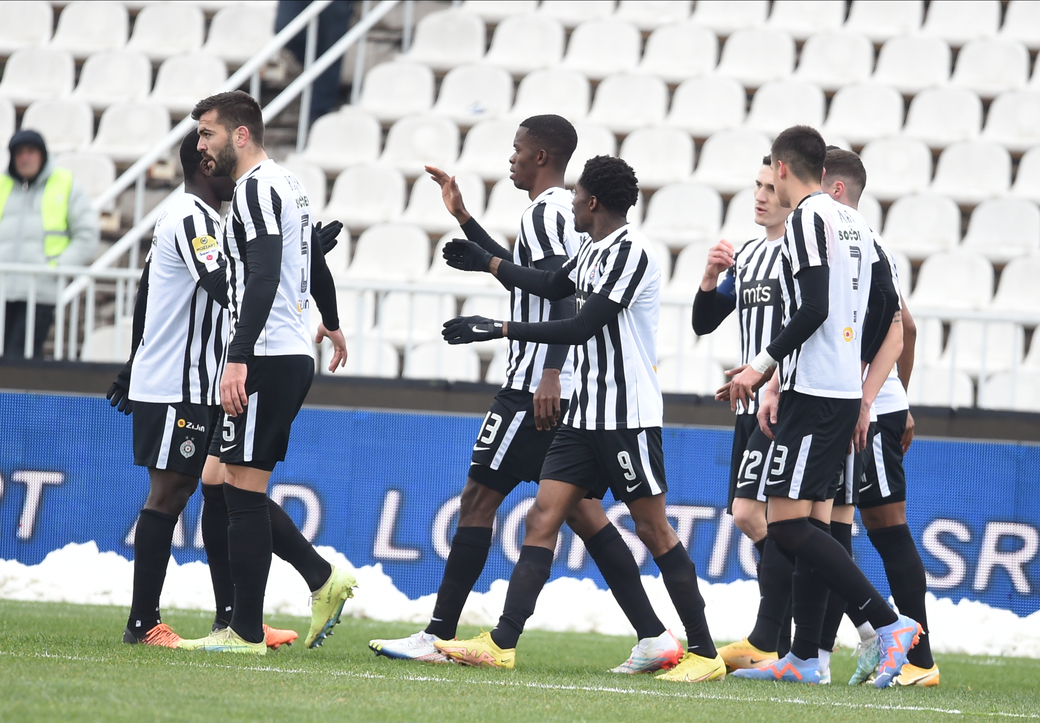 FK Radnicki 1923 Kragujevac 0-4 FK Partizan Belgrad :: Resumos :: Vídeos 