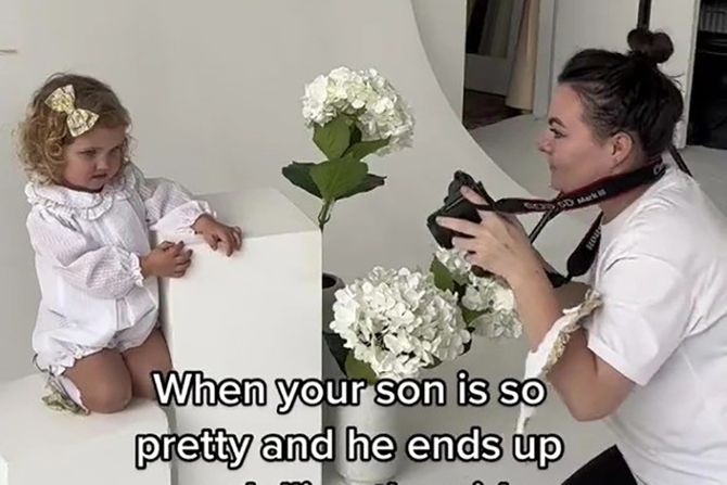 Ebony Crawford, majka i dete Ebony Crawford, majka i dete