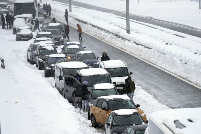 Hrvatska, sneg u Hrvatskoj