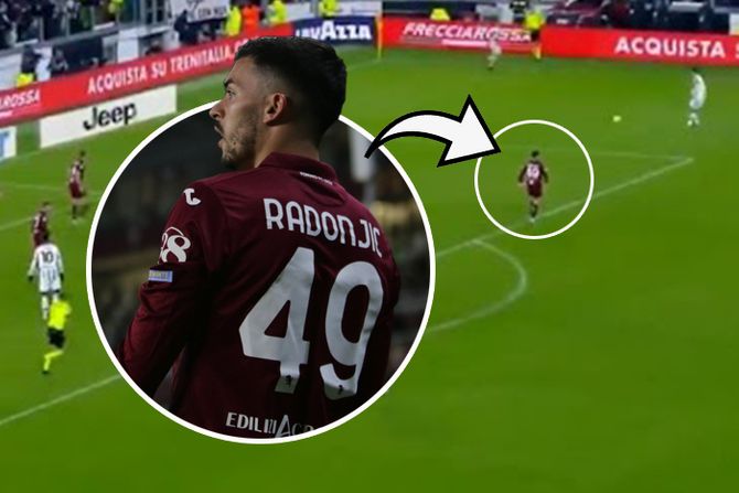 Fudbal Torino Juventus Nemanja Radonjić 2