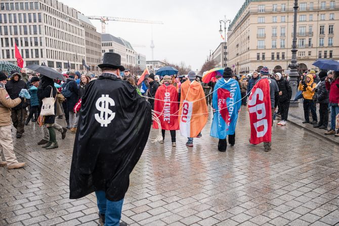 Berlin, protest