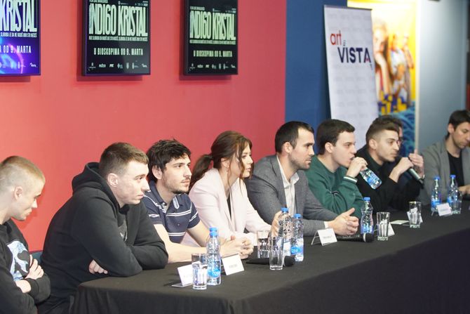 Konferencija za medije povodom premijere filma "Indigo kristal"