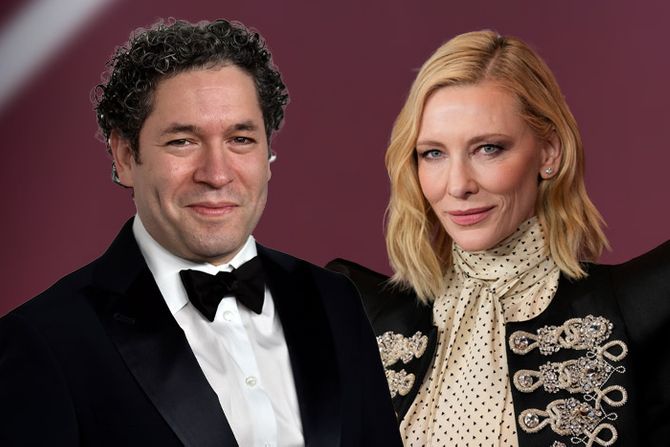 Gustavo Dudamel, Kejt Blančet, Cate Blanchett