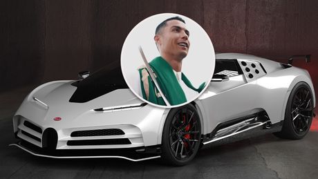 Kristijano Ronaldo Bugatti Centodieci