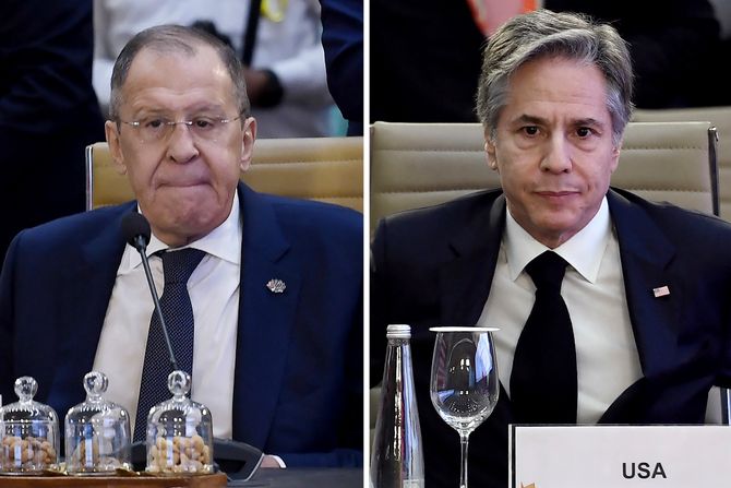 Entoni Blinken Sergej Lavrov