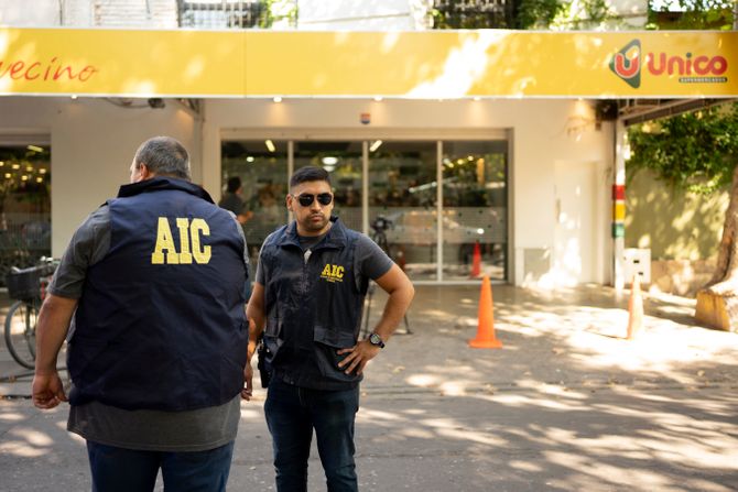 Lionel Mesi, Antonela Rokuco, policija, Santa Fe, Rozario