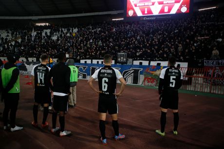 Tuča, FK Partizan - FK Crvena zvezda