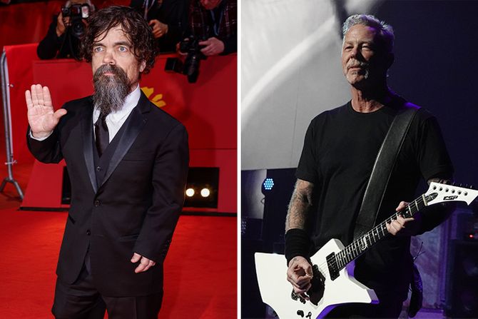 Peter Dinklage, Piter Dinklidž, James Alan Hetfield, Džejms Hetfild