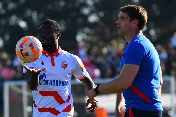 Ibrahim Mustafa, FK Crvena zvezda