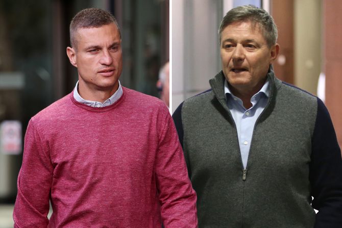 Nemanja Vidić i Dragan Stojković Piksi