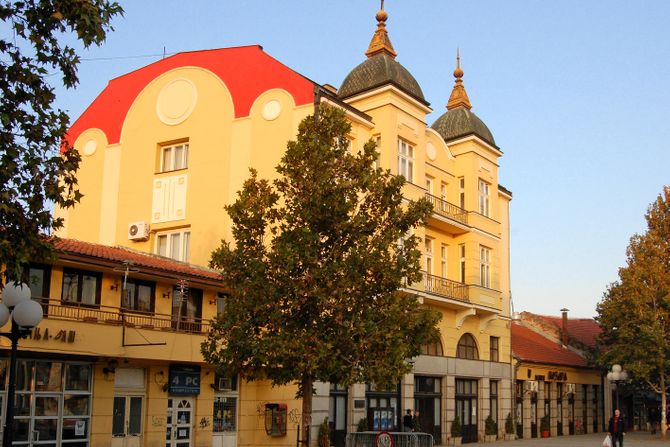 Panorama grada Leskovac centar