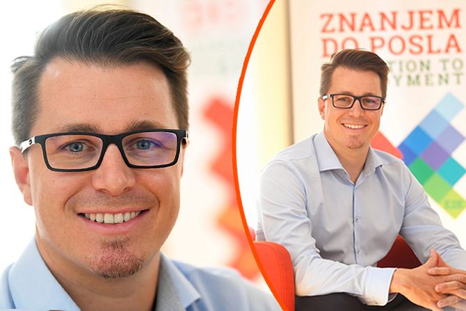 Oliver Streit direktor projekta Znanjem do posla