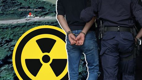 Radioaktivni gromobran, policija, hapsenje, Granični prelaz Bezdan - Batina, granica Hrvatska - Srbija