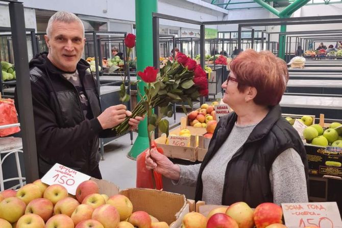 Osmi mart na beogradskim pijacama