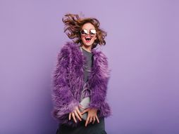 ljubičasta, lila, boja, sreća