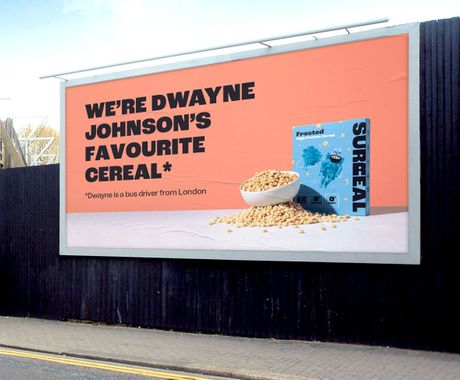 Surreal cereal, pahuljice, reklama